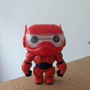 Red and Black Vinyl Figure